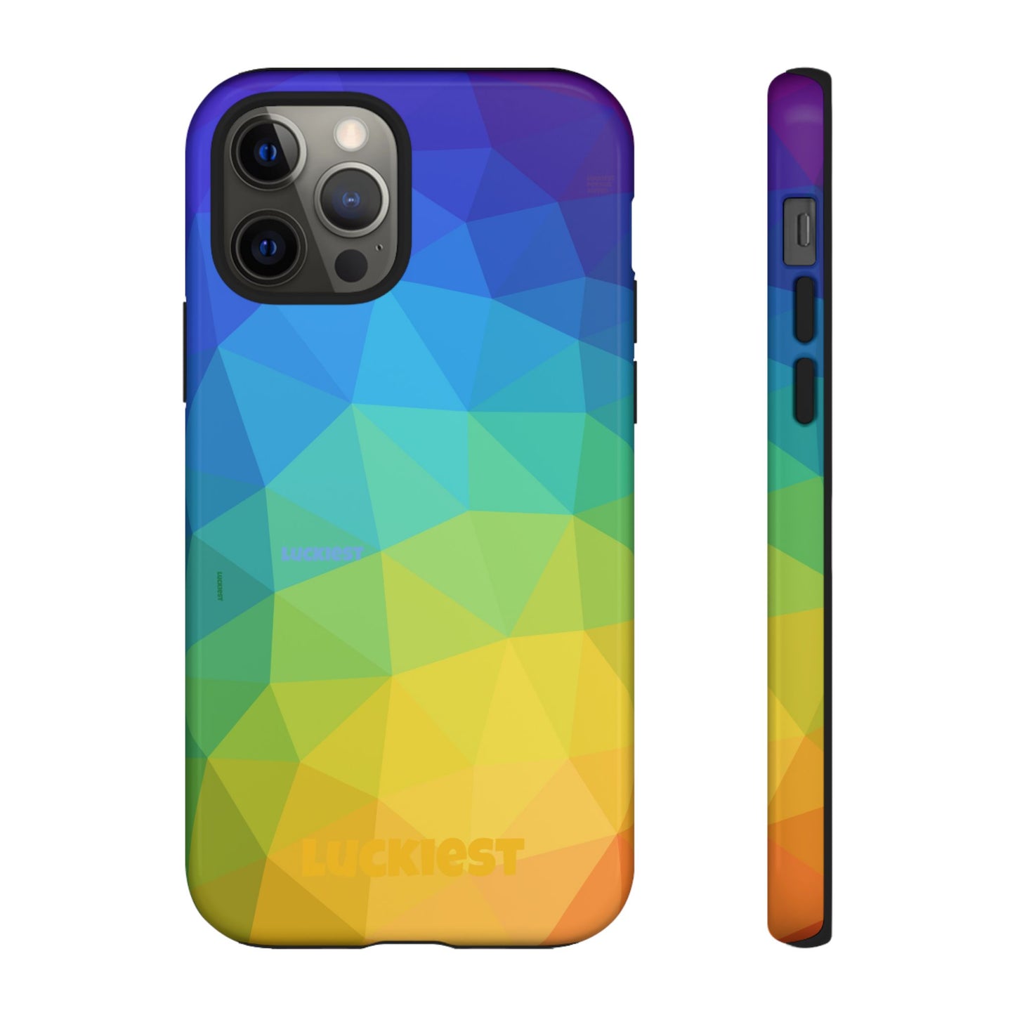 Chromatic Geometric Phone Cover | Mobile Cover  | Luckiest person alive subliminal
