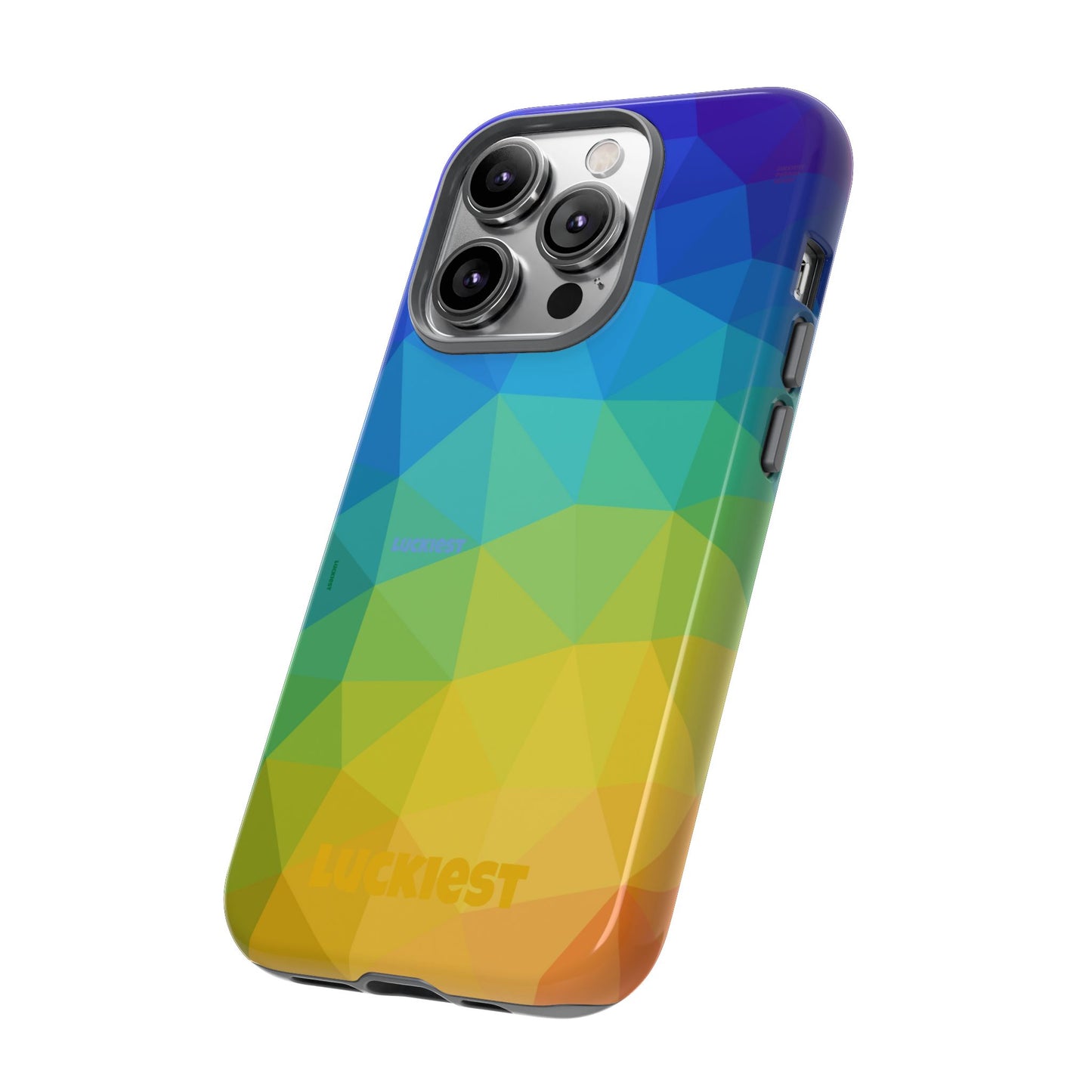 Chromatic Geometric Phone Cover | Mobile Cover  | Luckiest person alive subliminal