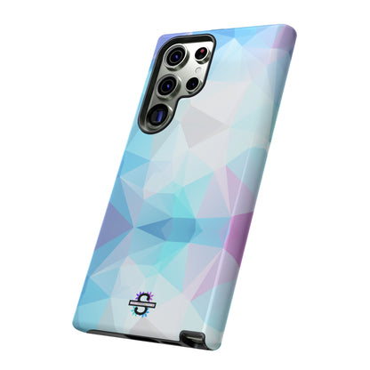 Geometric Blue Phone Cover