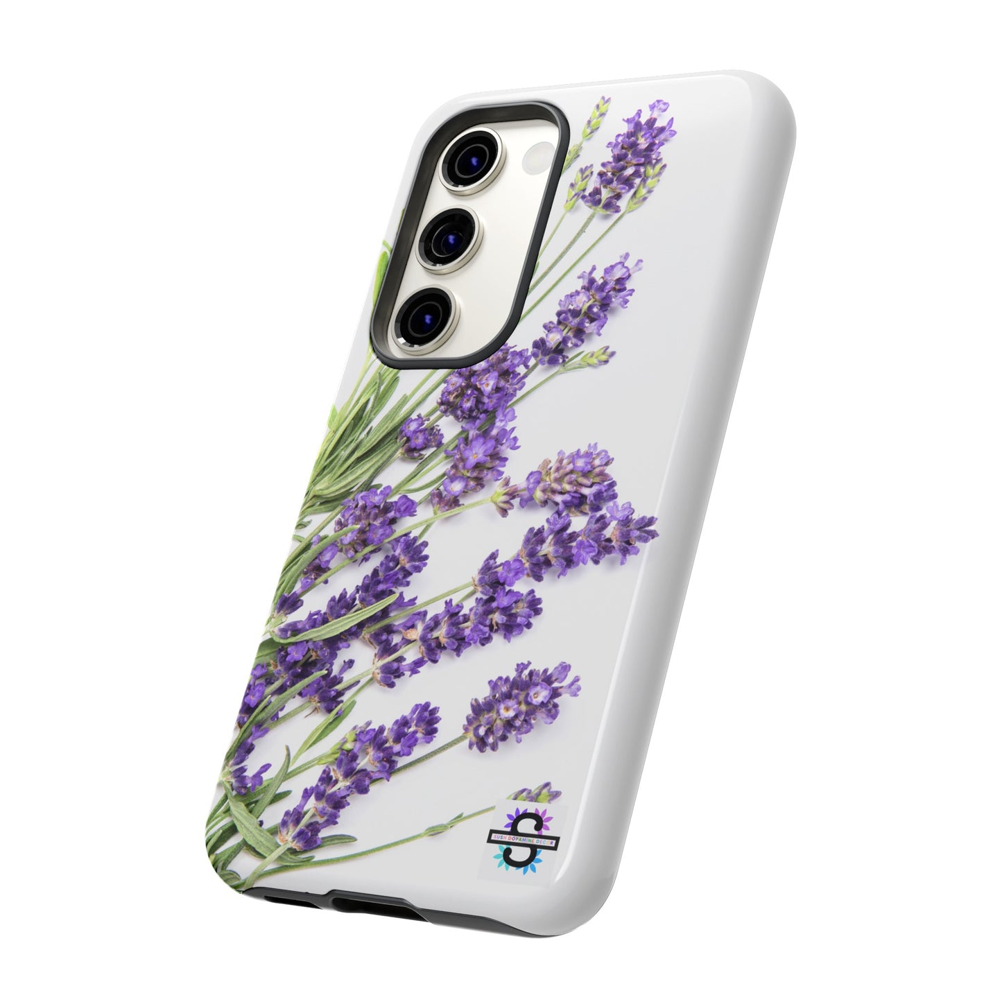 Lavender Print Hard Phone Cover, Mobile case