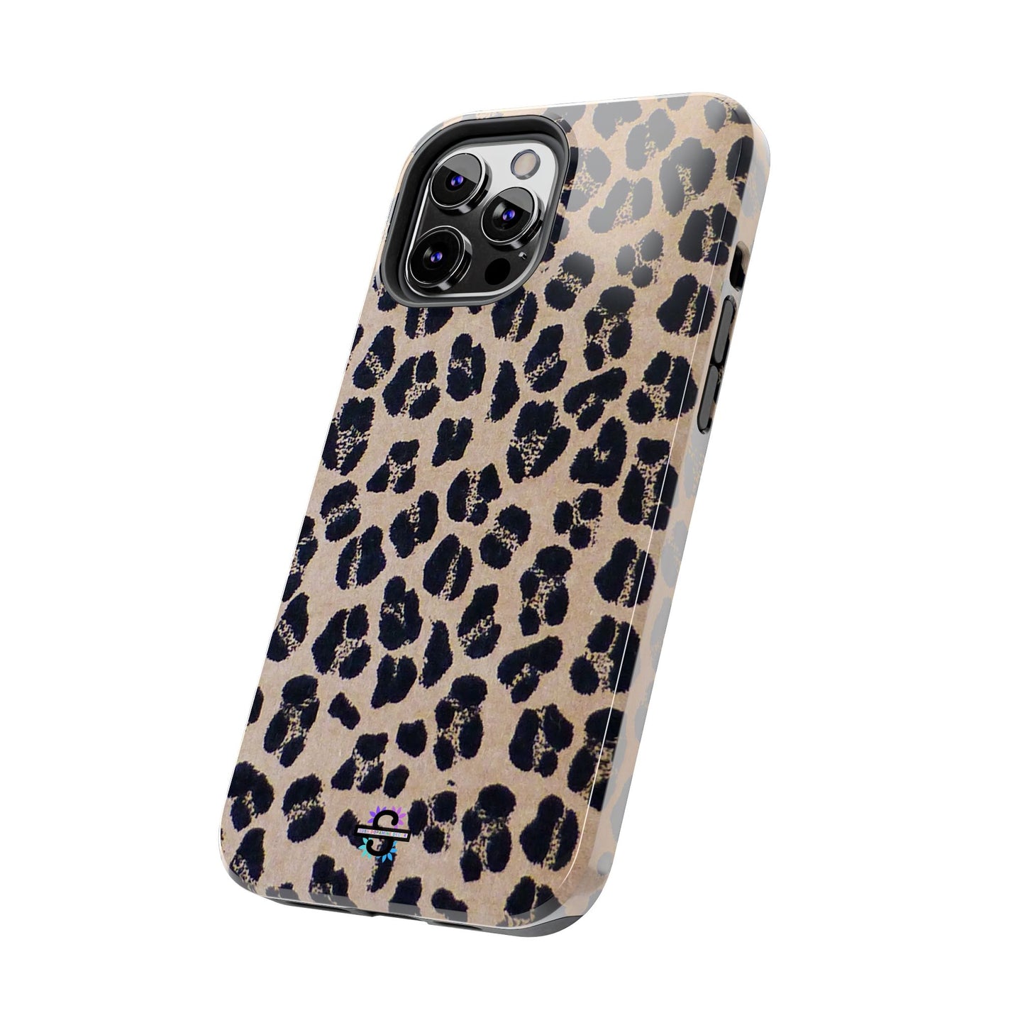 Black and Brown Mobile Cover, Leopard Print, Stylish Mobile Case, Accessories