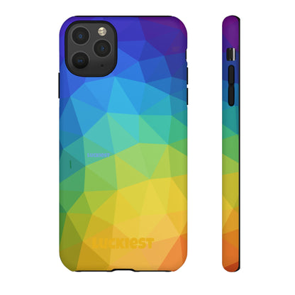 Chromatic Geometric Phone Cover | Mobile Cover  | Luckiest person alive subliminal