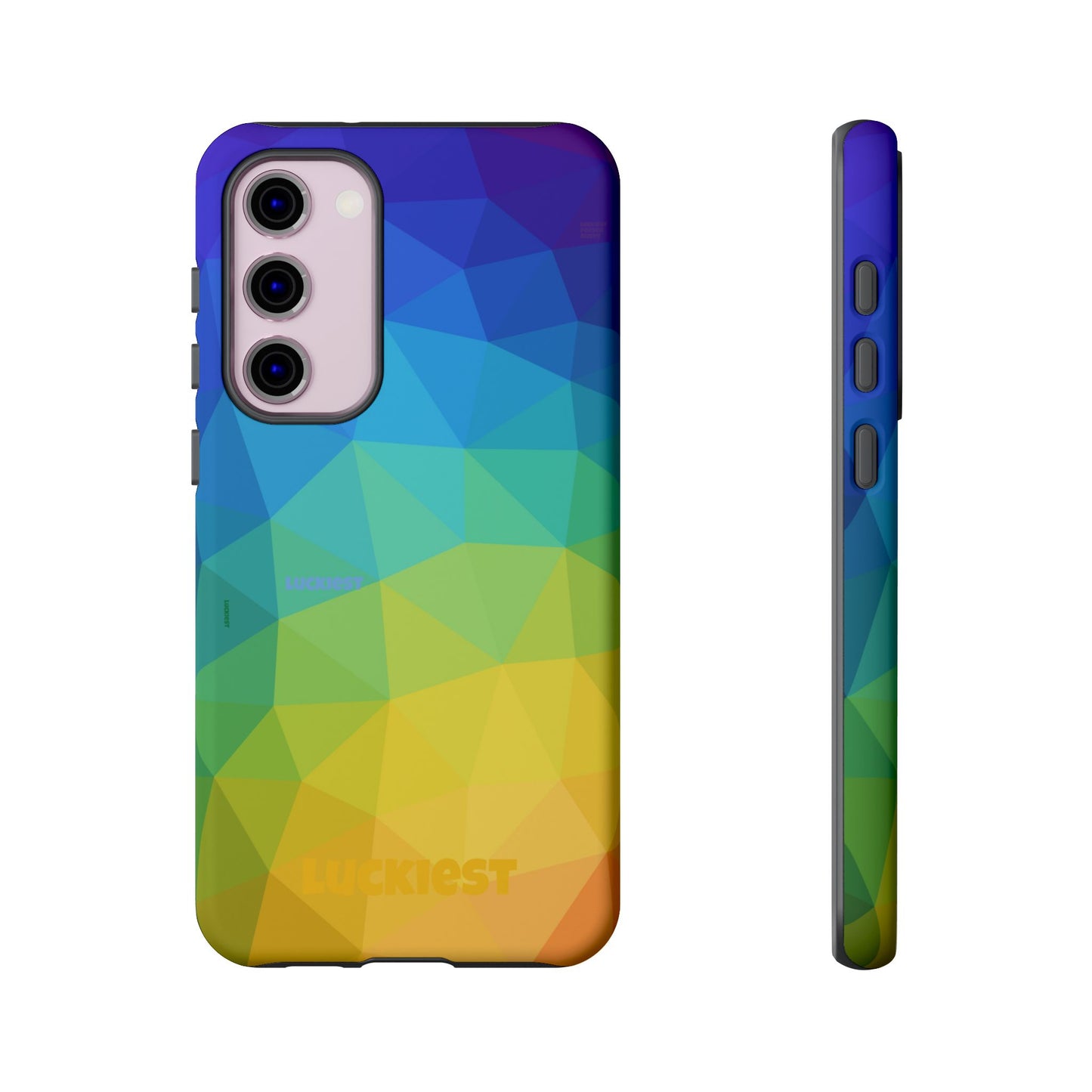 Chromatic Geometric Phone Cover | Mobile Cover  | Luckiest person alive subliminal