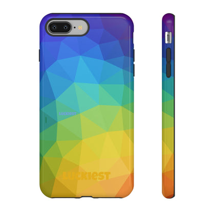 Chromatic Geometric Phone Cover | Mobile Cover  | Luckiest person alive subliminal