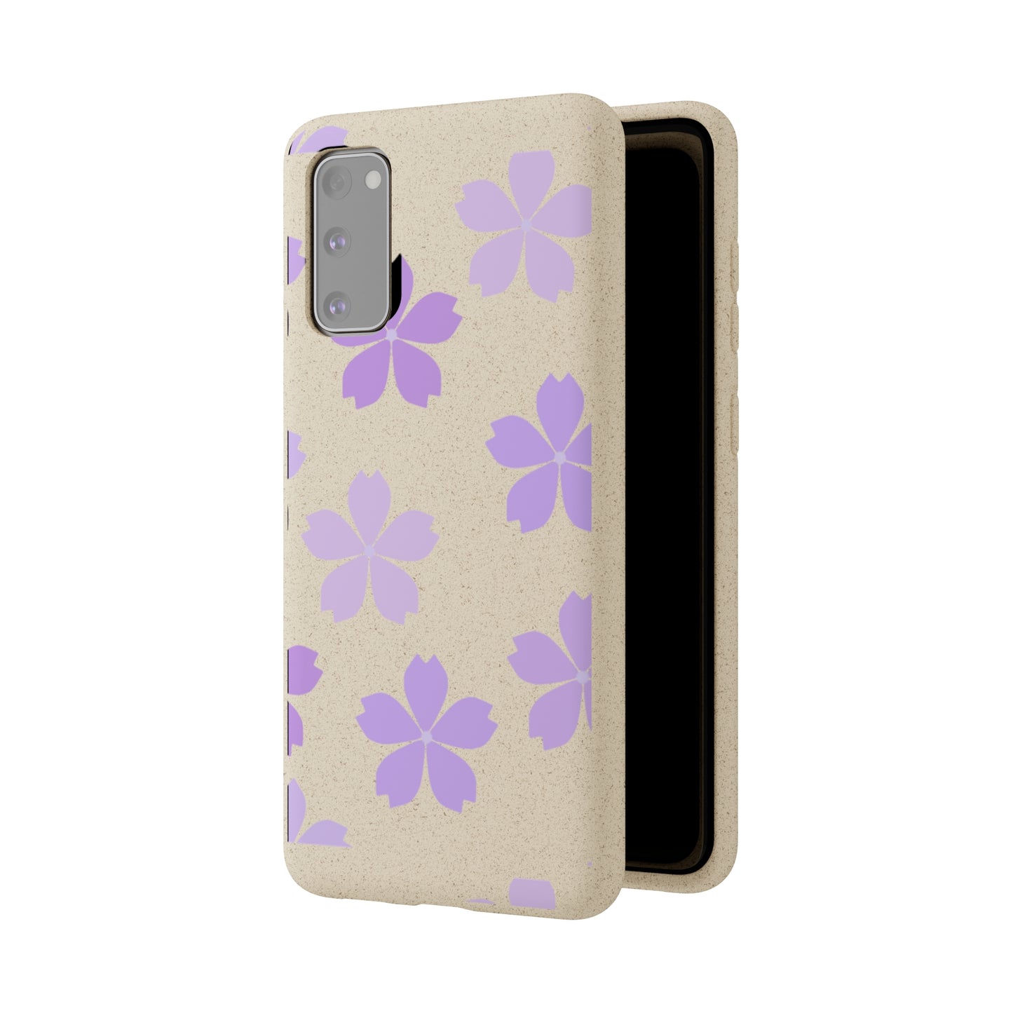 Eco friendly Purple Lavender Floral Design Phone case