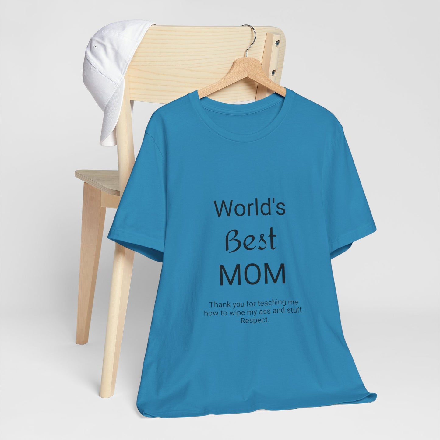 Unisex Jersey Short Sleeve "World's Best Mom" T-shirts | Tee