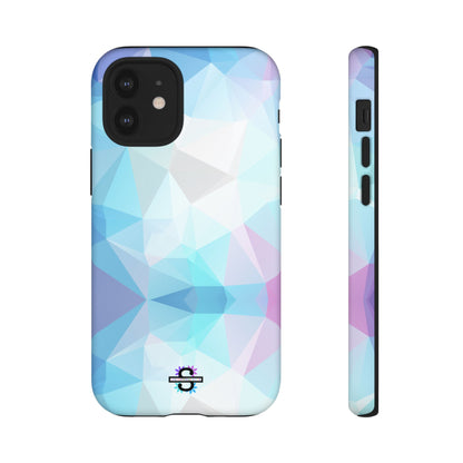 Geometric Blue Phone Cover