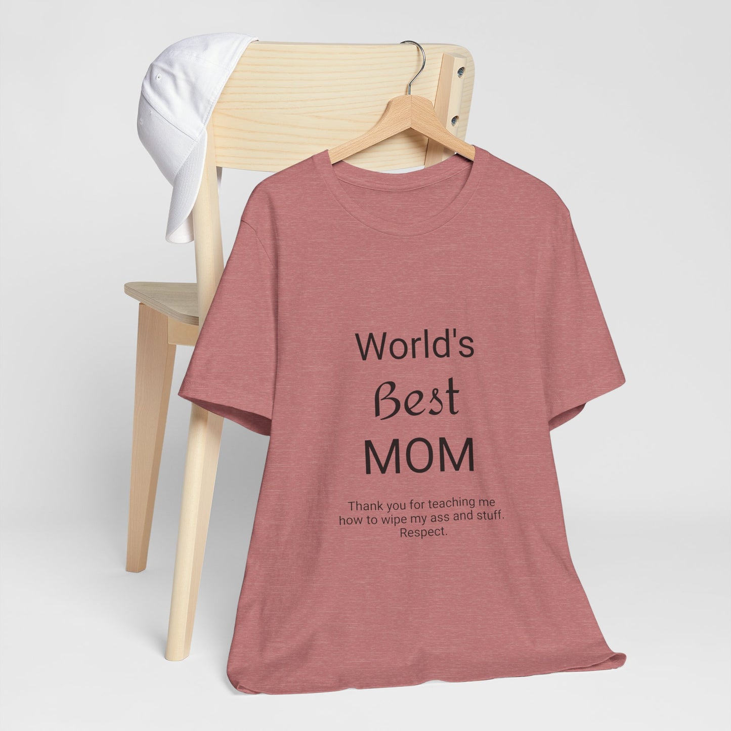 Unisex Jersey Short Sleeve "World's Best Mom" T-shirts | Tee