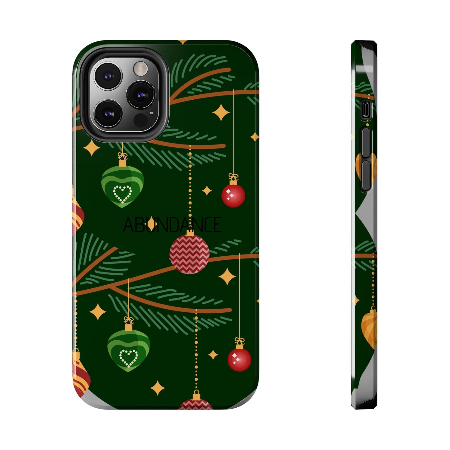 Cute Christmas print Mobile cover | Subliminal messaging to attract abundance| Manifest Abundance