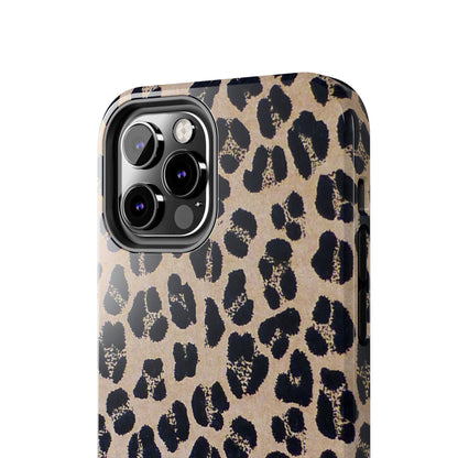 Black and Brown Mobile Cover, Leopard Print, Stylish Mobile Case, Accessories