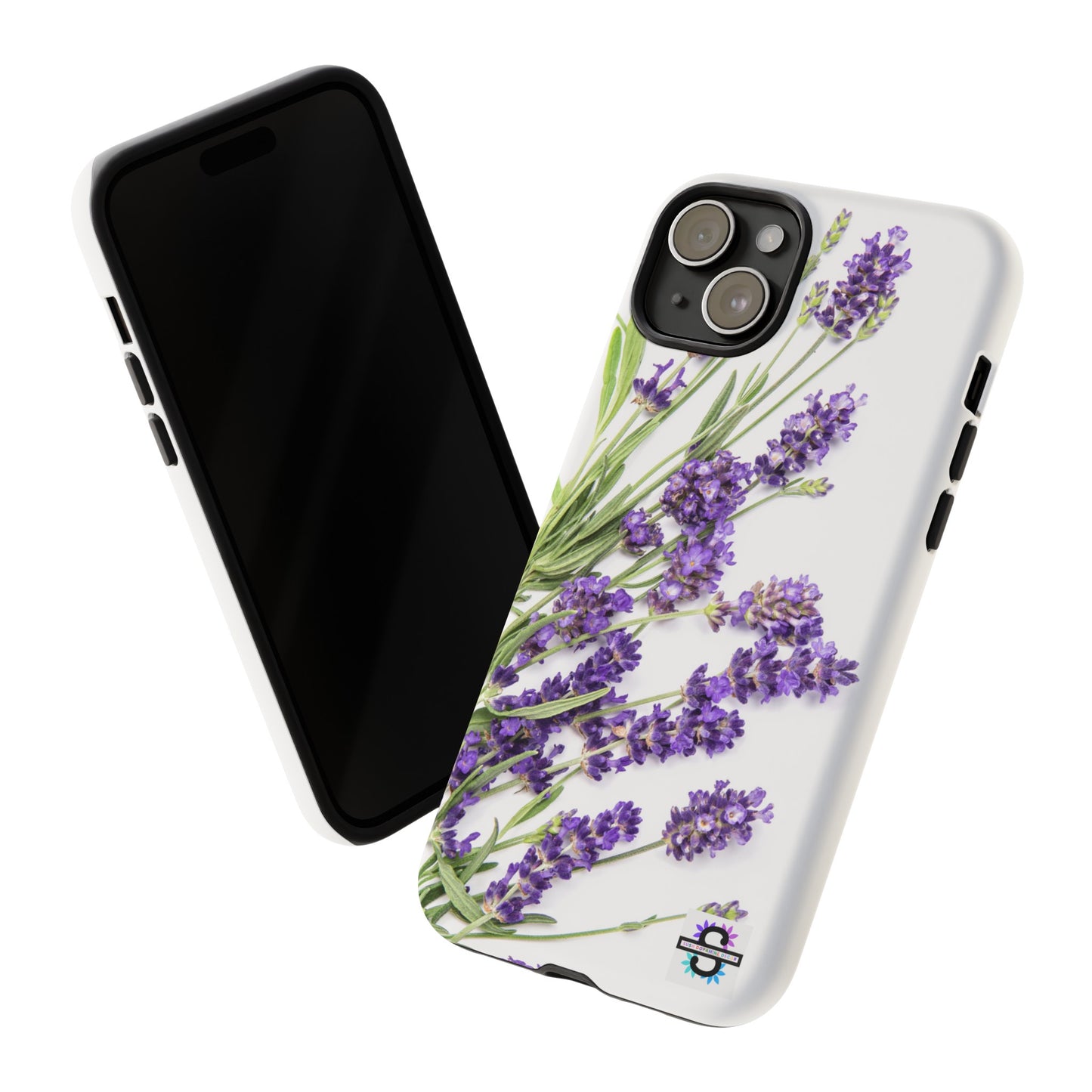 Lavender Print Hard Phone Cover, Mobile case