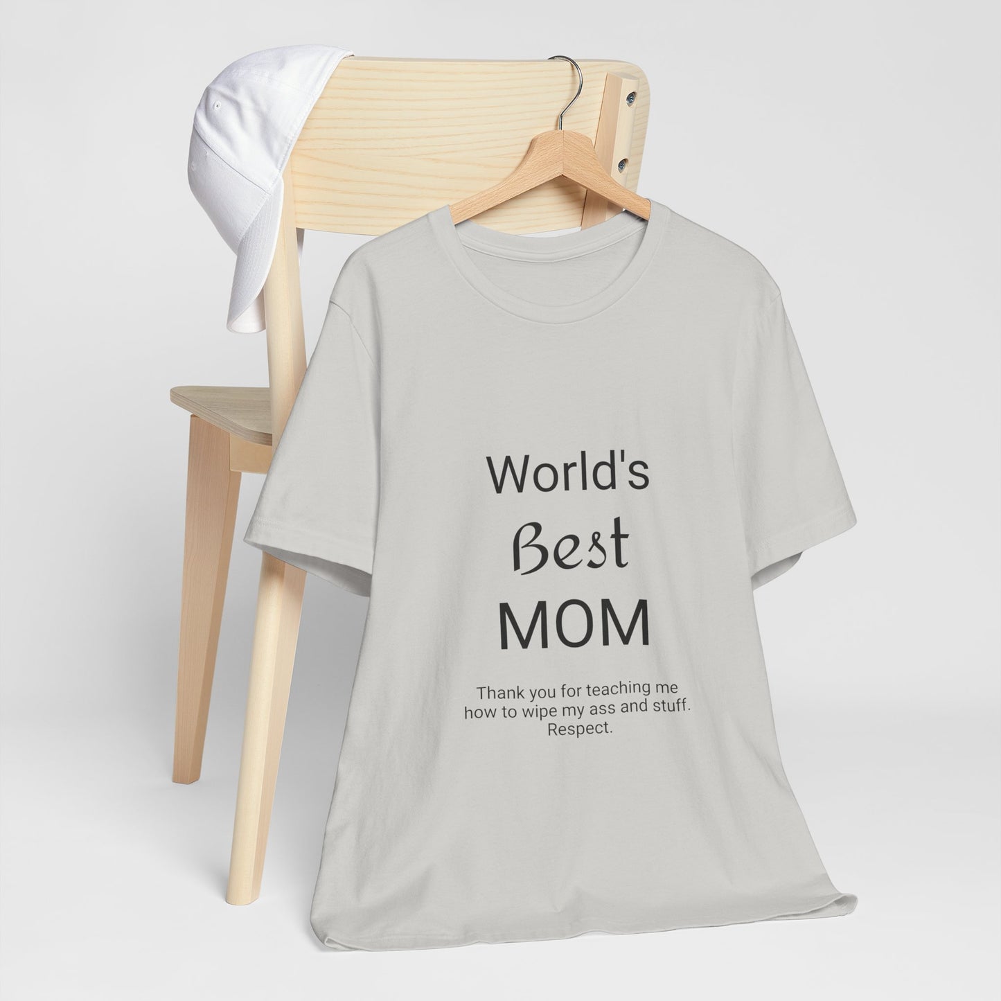 Unisex Jersey Short Sleeve "World's Best Mom" T-shirts | Tee