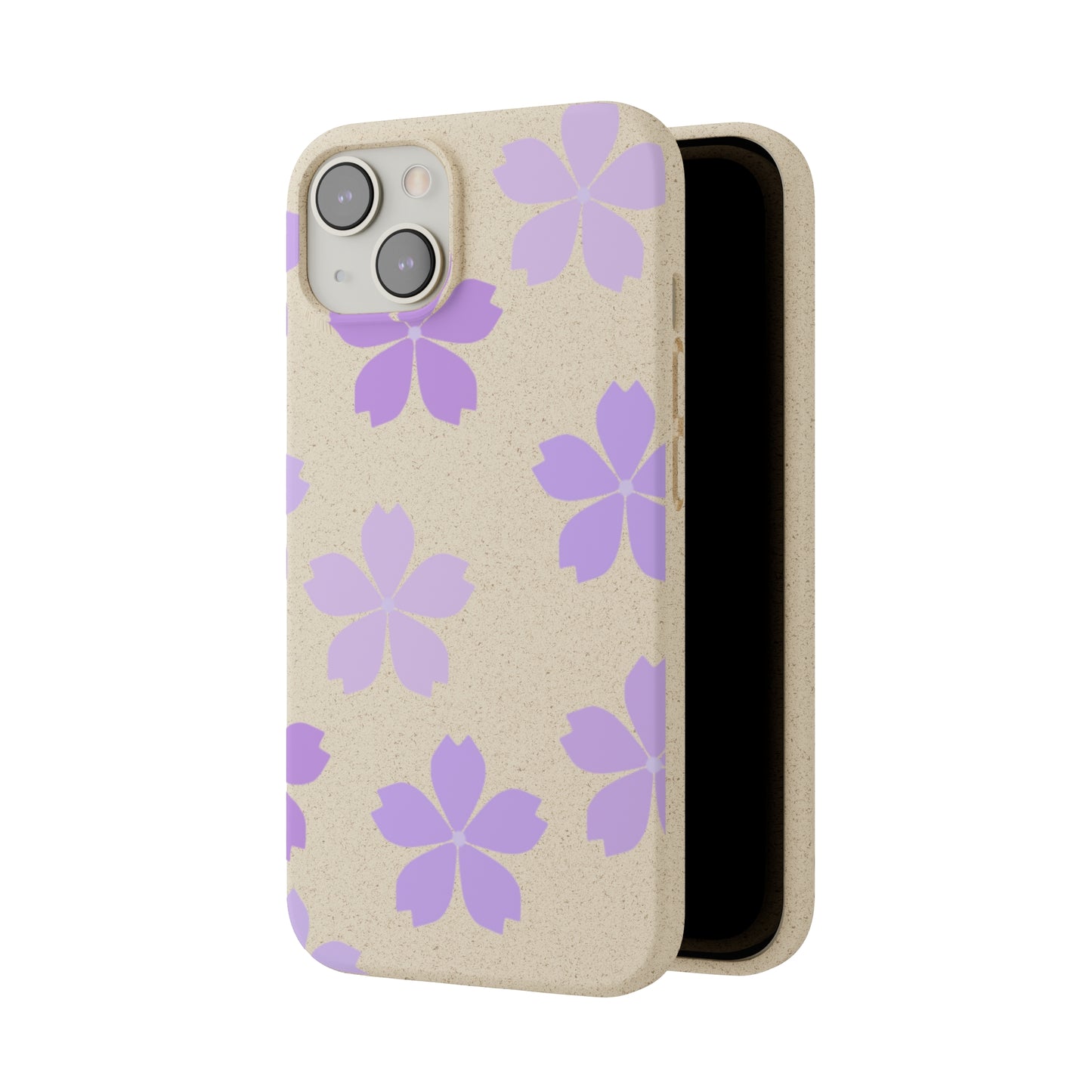 Eco friendly Purple Lavender Floral Design Phone case