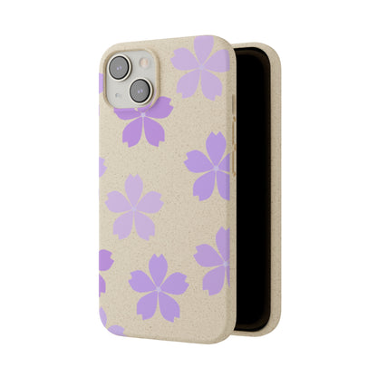 Eco friendly Purple Lavender Floral Design Phone case