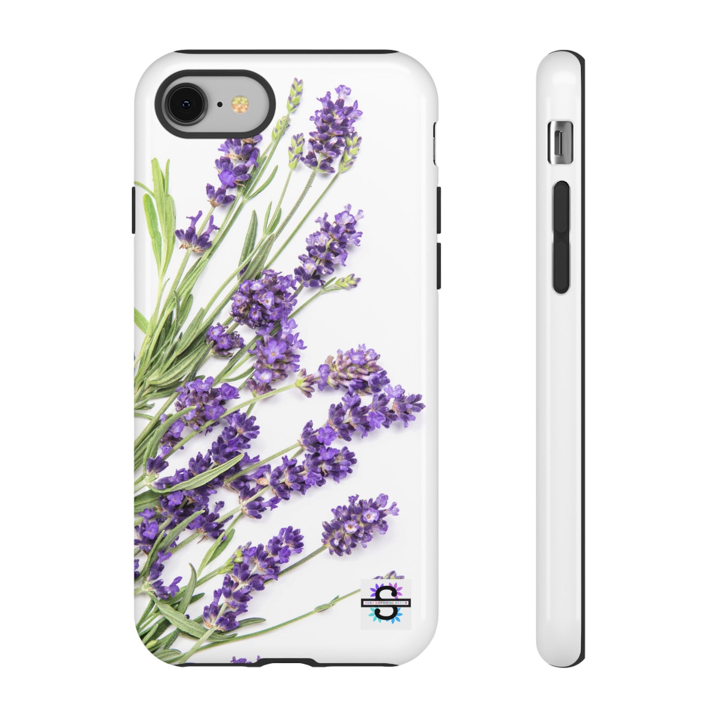 Lavender Print Hard Phone Cover, Mobile case