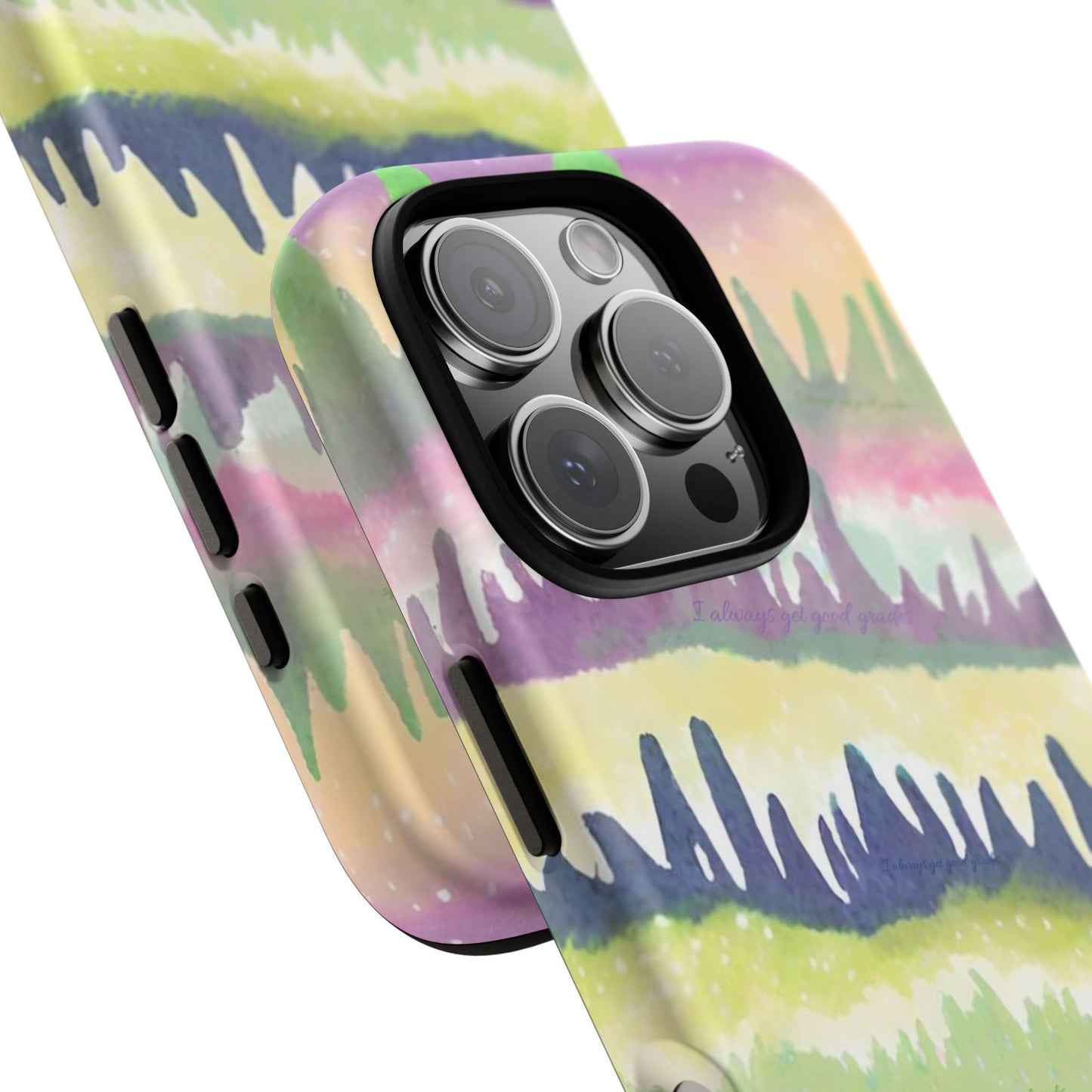 Limited Edition | Subliminals for good grades | Beautiful Abstract Landscape Phone Case – Nature Design Mobile Cover with Dual Protection