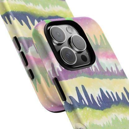 Limited Edition | Subliminals for good grades | Beautiful Abstract Landscape Phone Case – Nature Design Mobile Cover with Dual Protection