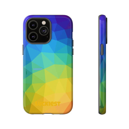 Chromatic Geometric Phone Cover | Mobile Cover  | Luckiest person alive subliminal