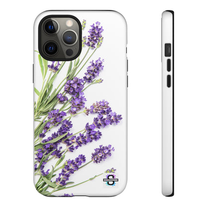 Lavender Print Hard Phone Cover, Mobile case