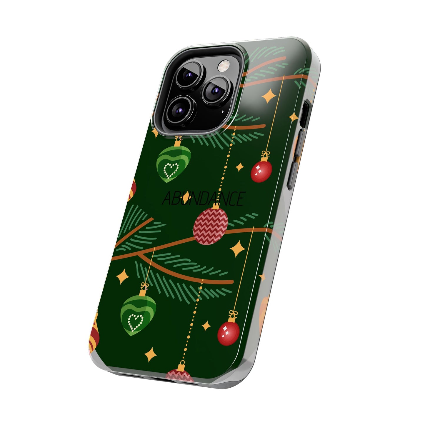 Cute Christmas print Mobile cover | Subliminal messaging to attract abundance| Manifest Abundance
