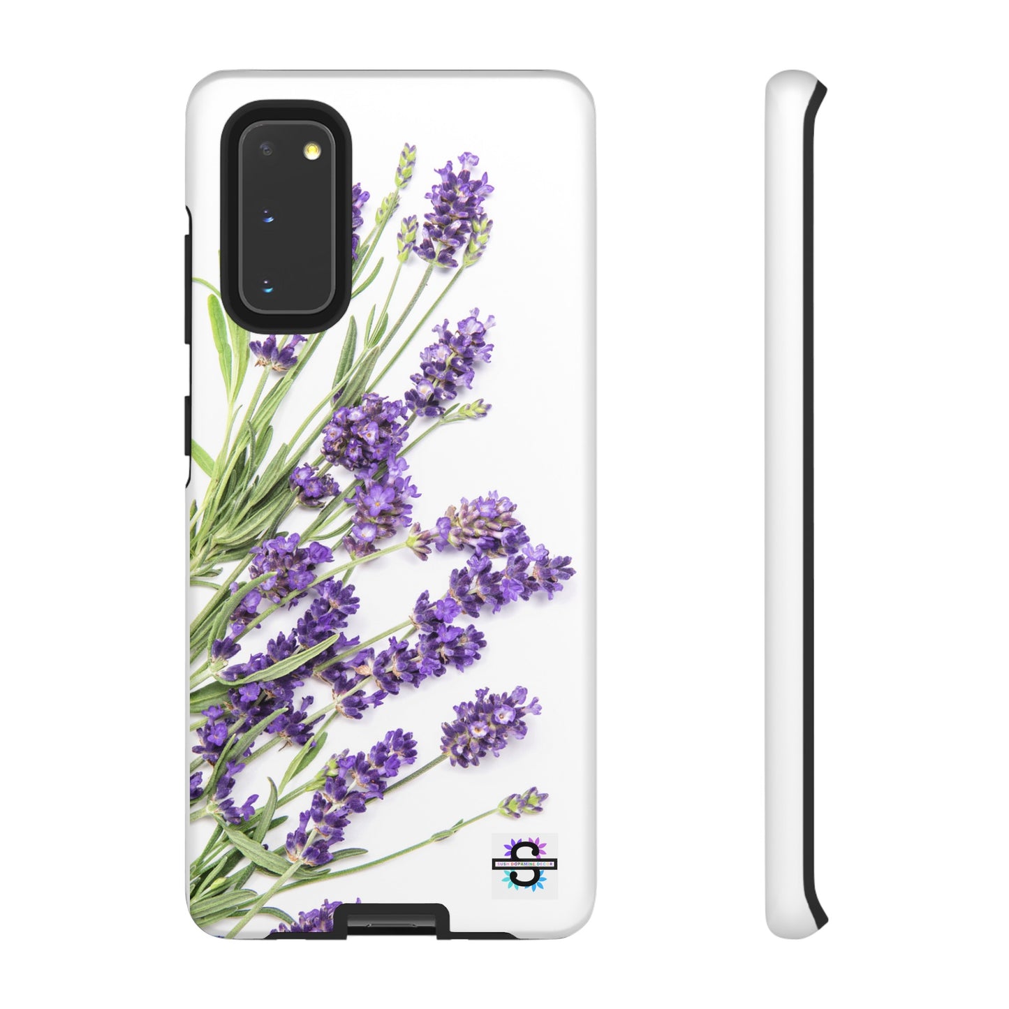 Lavender Print Hard Phone Cover, Mobile case