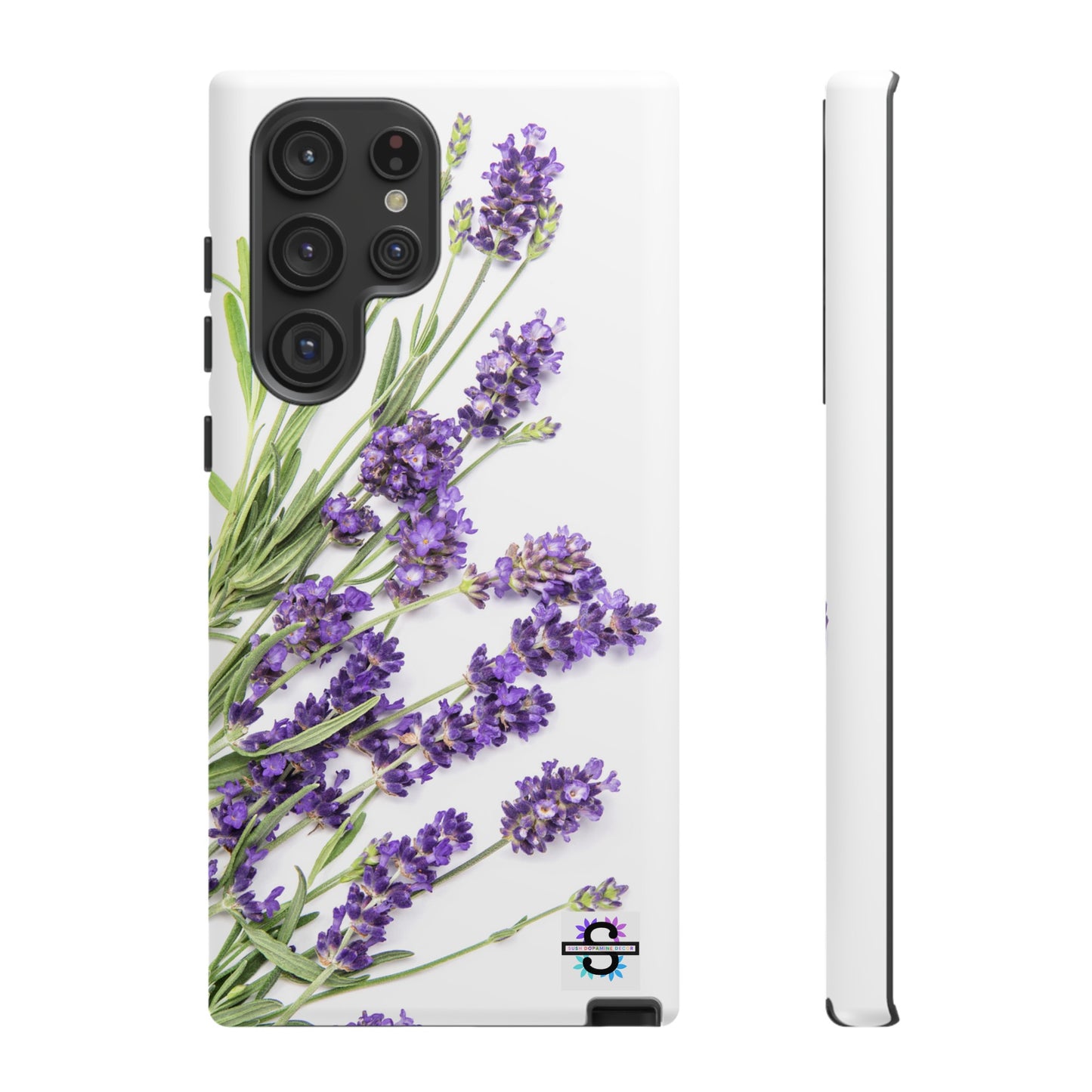 Lavender Print Hard Phone Cover, Mobile case