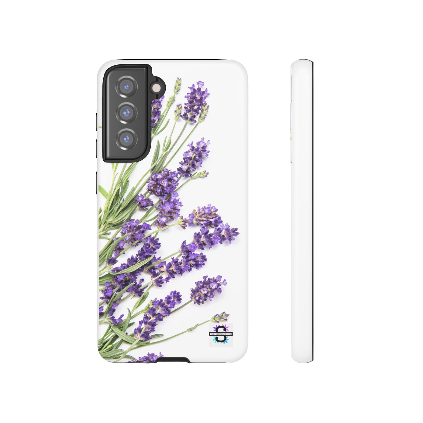 Lavender Print Hard Phone Cover, Mobile case