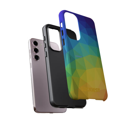 Chromatic Geometric Phone Cover | Mobile Cover  | Luckiest person alive subliminal