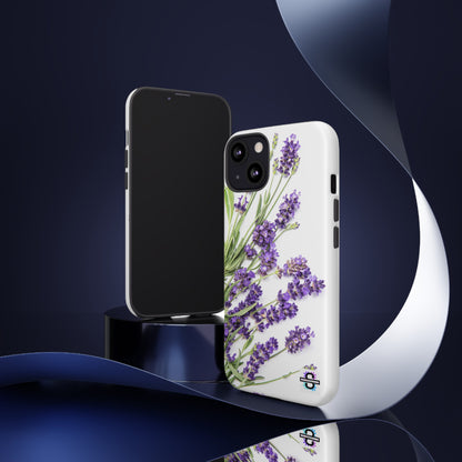 Lavender Print Hard Phone Cover, Mobile case