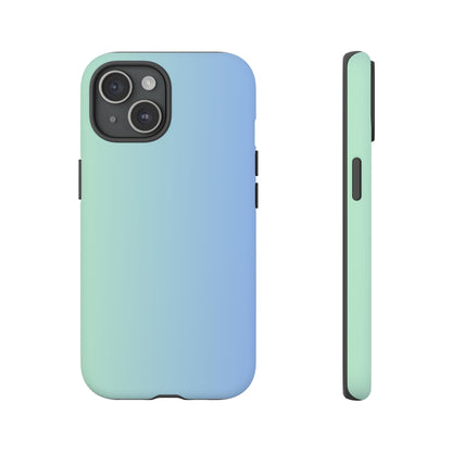 Blue Green gradient Tough Mobile Case