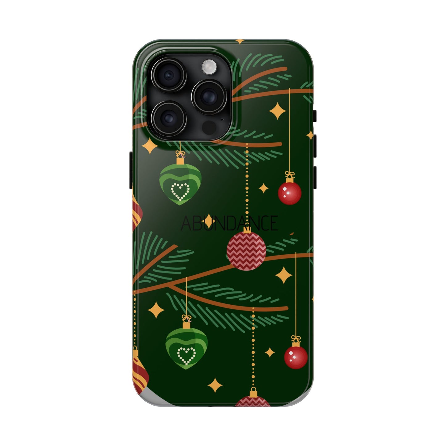 Cute Christmas print Mobile cover | Subliminal messaging to attract abundance| Manifest Abundance
