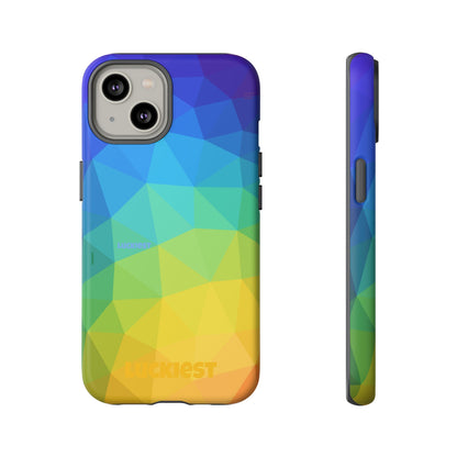 Chromatic Geometric Phone Cover | Mobile Cover  | Luckiest person alive subliminal