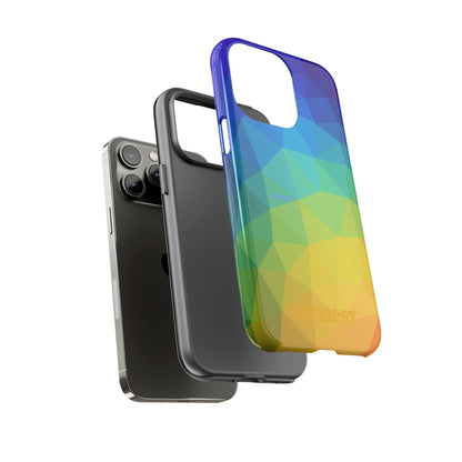 Chromatic Geometric Phone Cover | Mobile Cover  | Luckiest person alive subliminal