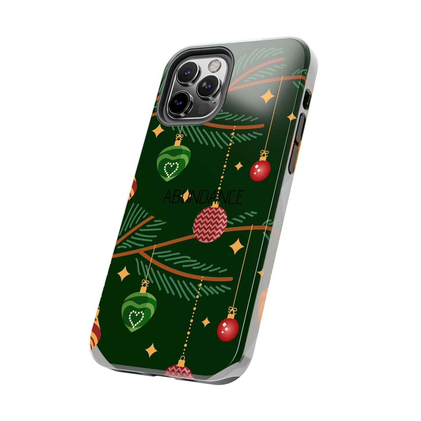Cute Christmas print Mobile cover | Subliminal messaging to attract abundance| Manifest Abundance