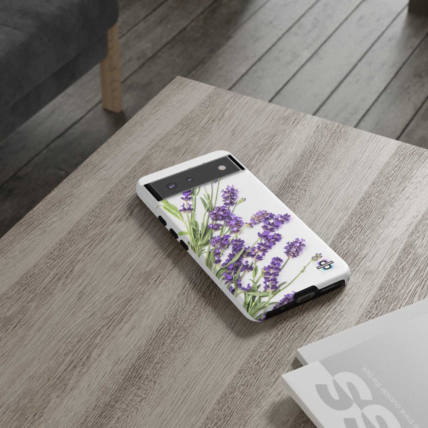 Lavender Print Hard Phone Cover, Mobile case