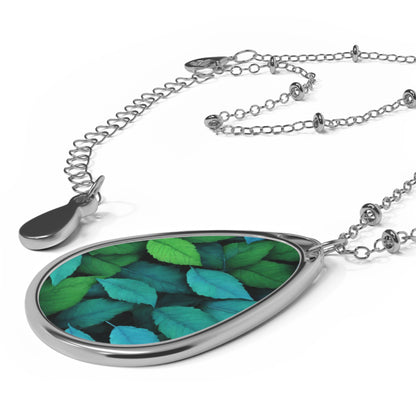 Tranquil Foliage Serenity Leaves Pendant- Timeless Elegance and Mesmerising Design Necklace | Neckpiece