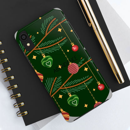 Cute Christmas print Mobile cover | Subliminal messaging to attract abundance| Manifest Abundance