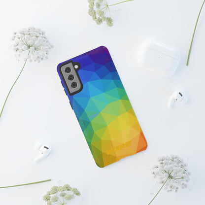 Chromatic Geometric Phone Cover | Mobile Cover  | Luckiest person alive subliminal