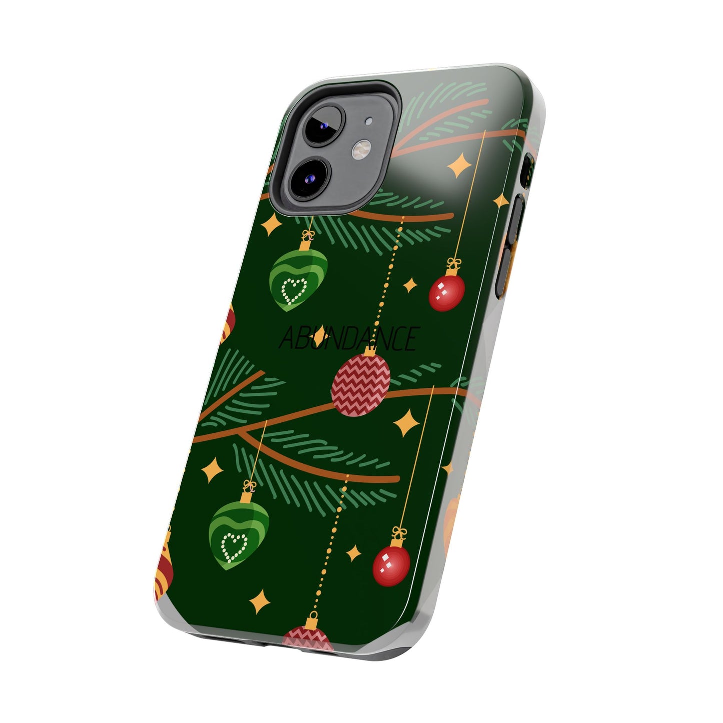 Cute Christmas print Mobile cover | Subliminal messaging to attract abundance| Manifest Abundance