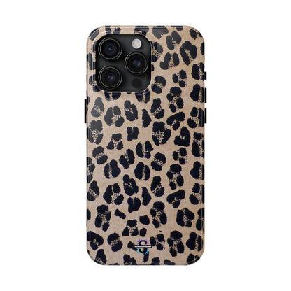 Black and Brown Mobile Cover, Leopard Print, Stylish Mobile Case, Accessories