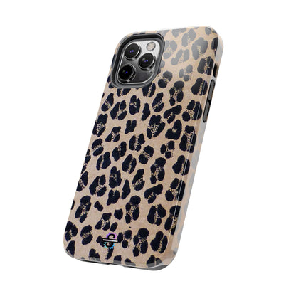 Black and Brown Mobile Cover, Leopard Print, Stylish Mobile Case, Accessories