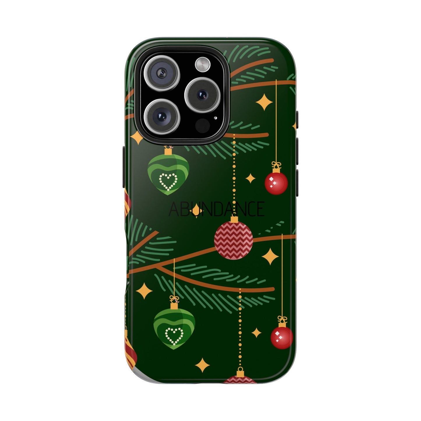 Cute Christmas print Mobile cover | Subliminal messaging to attract abundance| Manifest Abundance