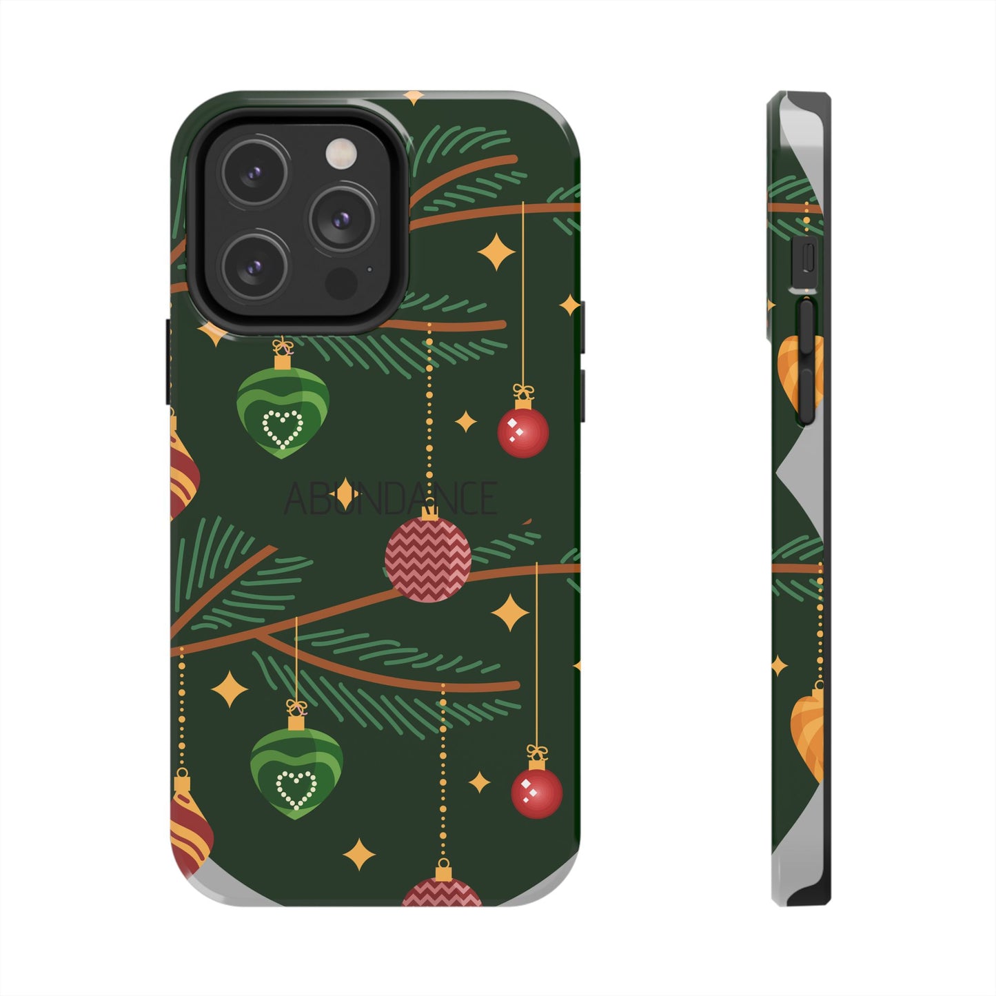 Cute Christmas print Mobile cover | Subliminal messaging to attract abundance| Manifest Abundance
