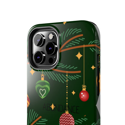 Cute Christmas print Mobile cover | Subliminal messaging to attract abundance| Manifest Abundance