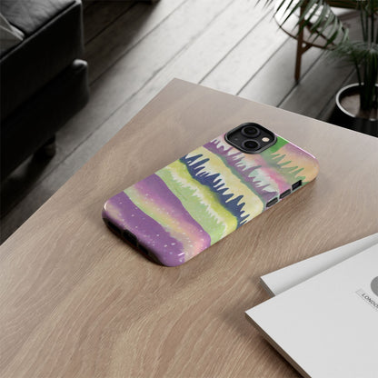 Limited Edition | Subliminals for good grades | Beautiful Abstract Landscape Phone Case – Nature Design Mobile Cover with Dual Protection