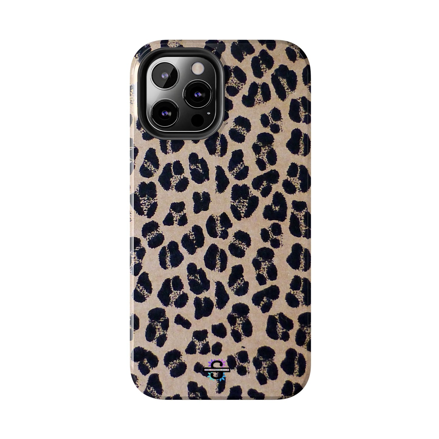 Black and Brown Mobile Cover, Leopard Print, Stylish Mobile Case, Accessories