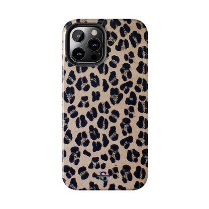 Black and Brown Mobile Cover, Leopard Print, Stylish Mobile Case, Accessories