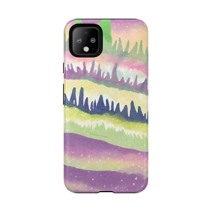 Limited Edition | Subliminals for good grades | Beautiful Abstract Landscape Phone Case – Nature Design Mobile Cover with Dual Protection