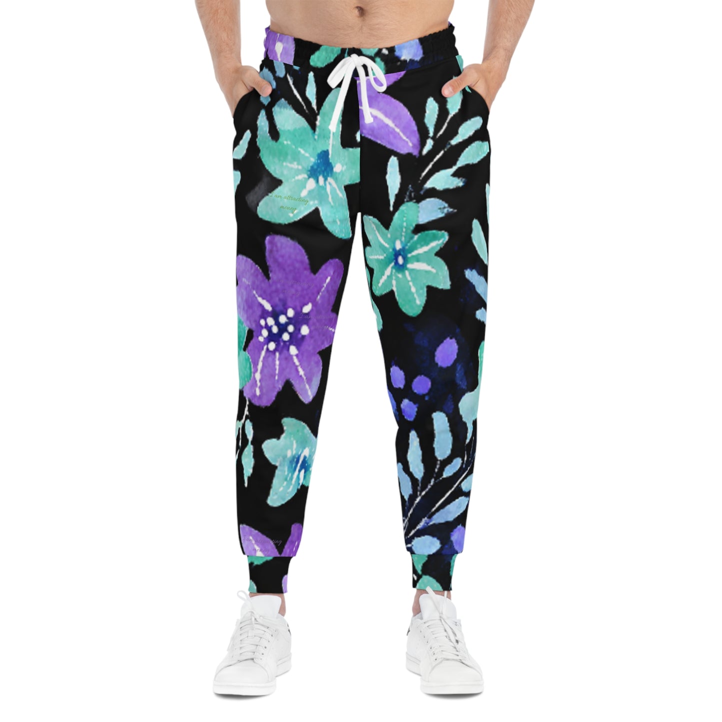 Colorful Abstract Athletic Jogger | Apparel | Sublimals to Attract Money
