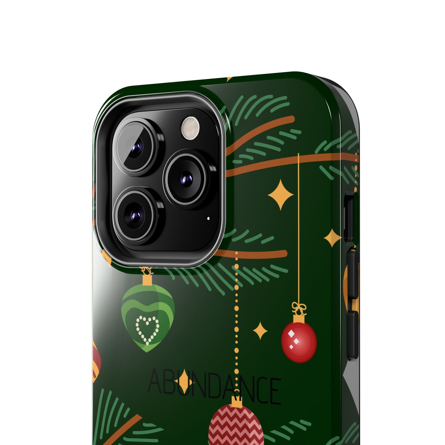 Cute Christmas print Mobile cover | Subliminal messaging to attract abundance| Manifest Abundance